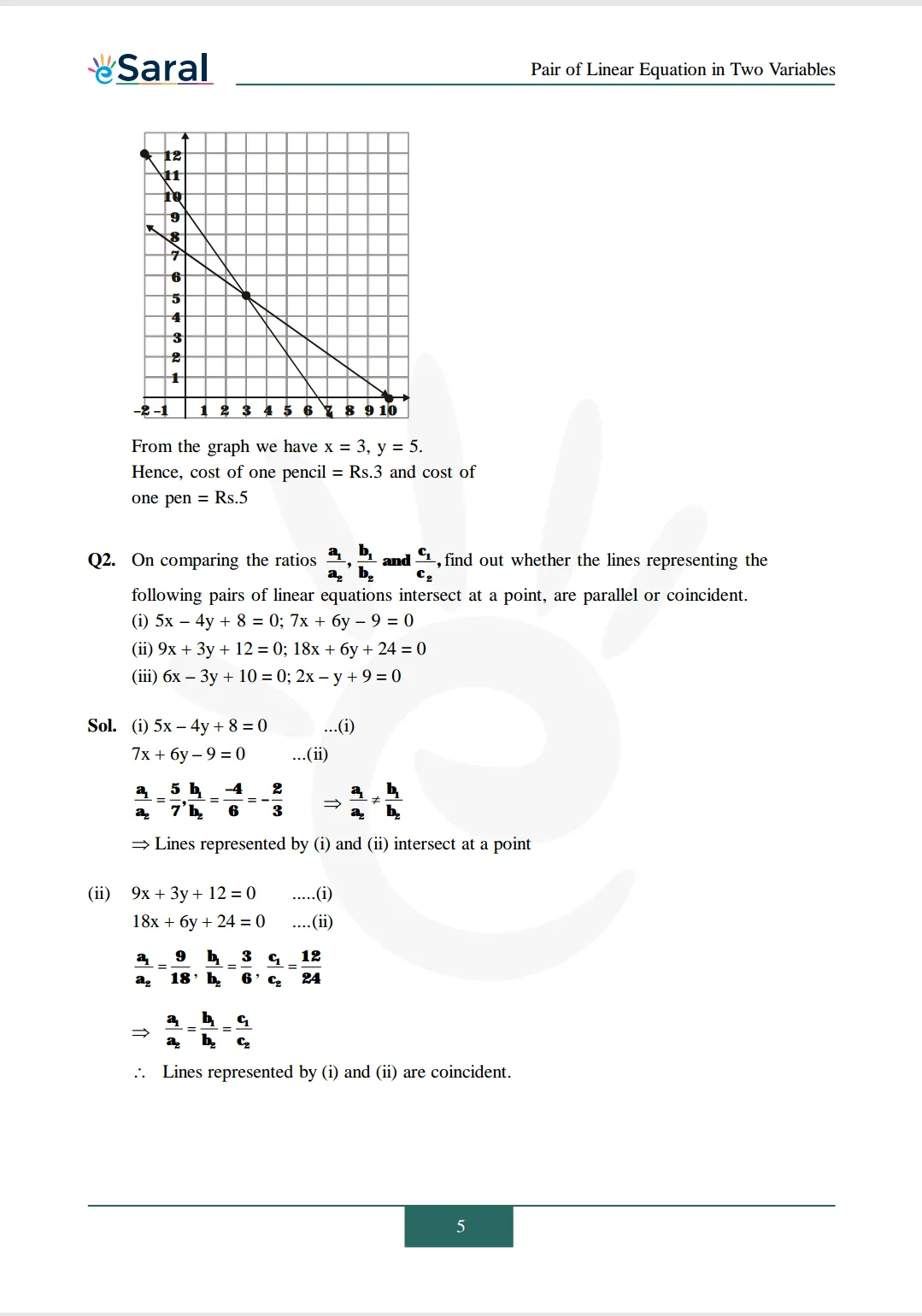 NCERT Solutions for Class 10 Maths chapter 3 Image 6