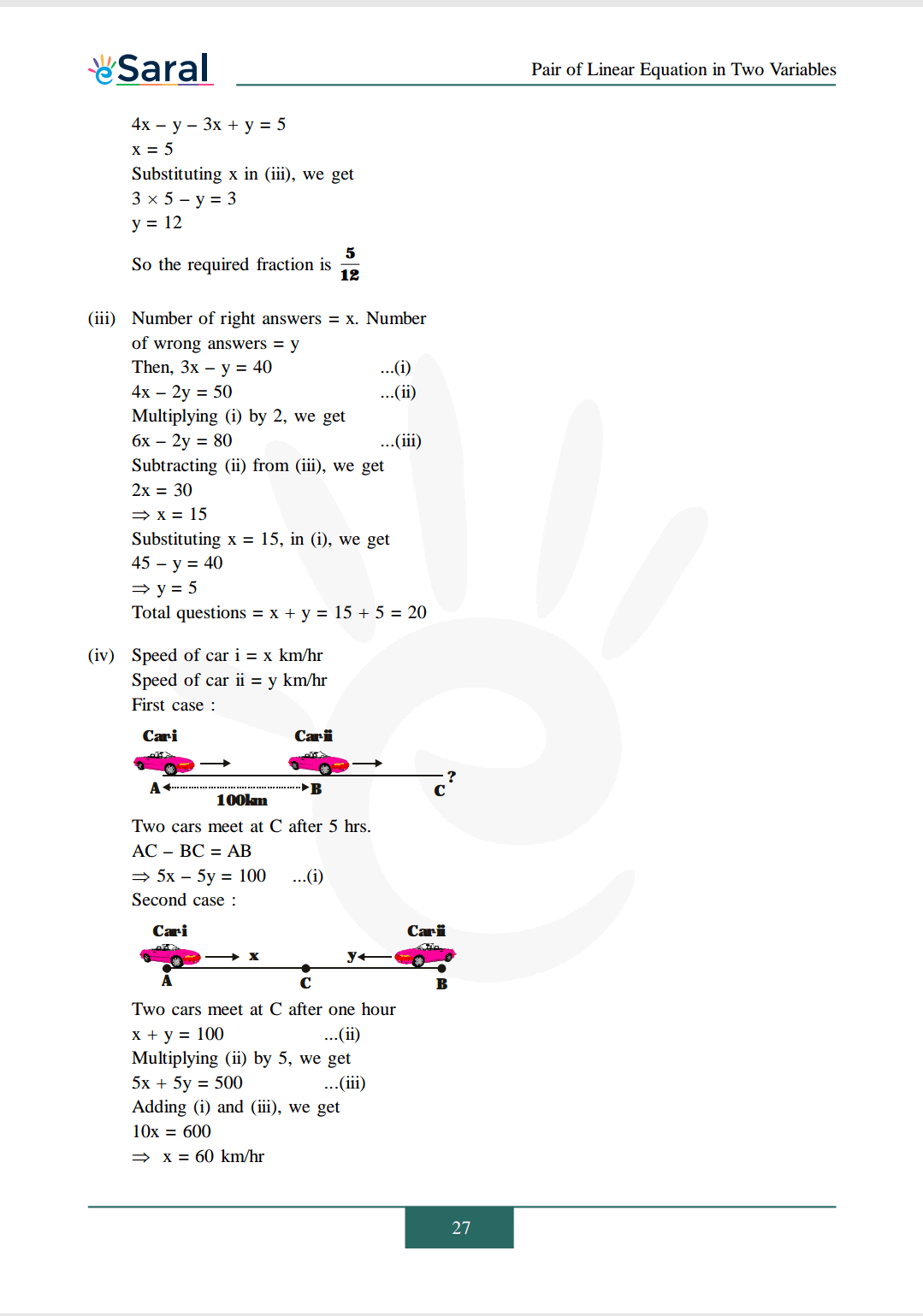 Class 10 Maths Chapter 3 exercise 3.5 solutions Image 5