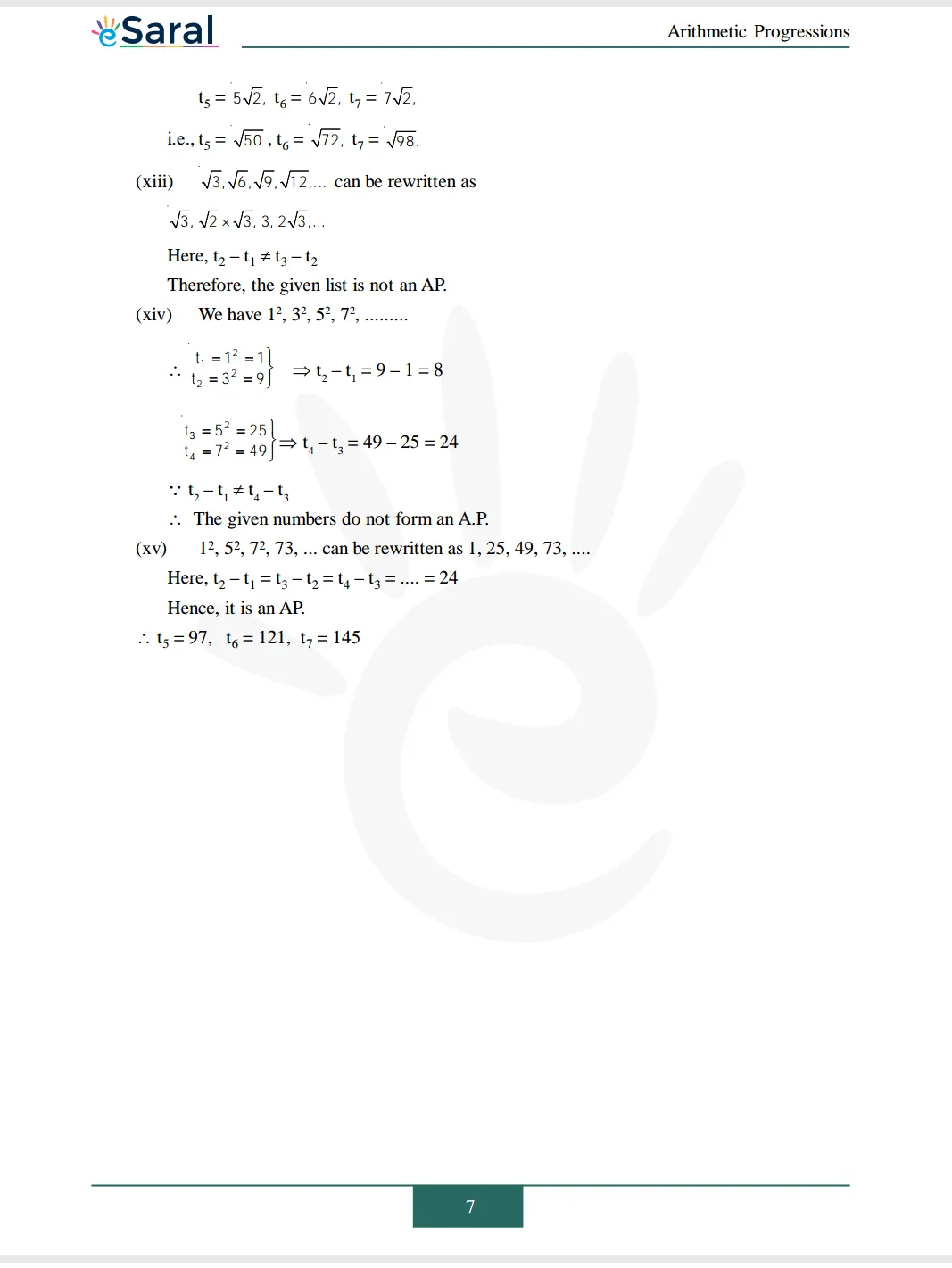 NCERT Solutions for Class 10 Maths chapter 5 Image 8