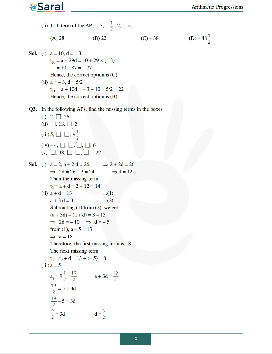 NCERT Solutions for Class 10 Maths chapter 5 Image 10