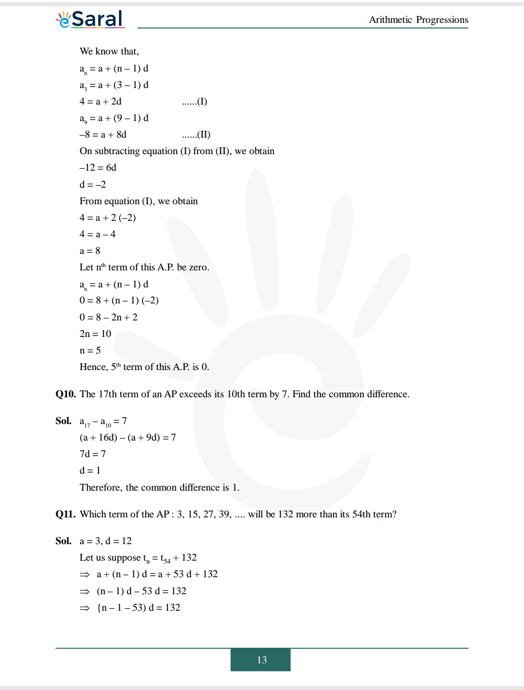 Class 10 Maths Chapter 5 exercise 5.2 solutions Image 6