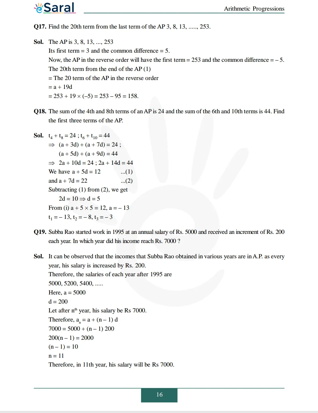 NCERT Solutions for Class 10 Maths chapter 5 Image 17