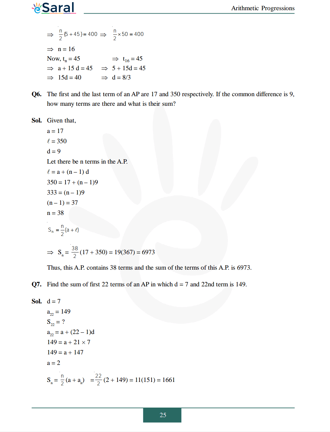 Class 10 Maths Chapter 5 exercise 5.3 solutions Image 8