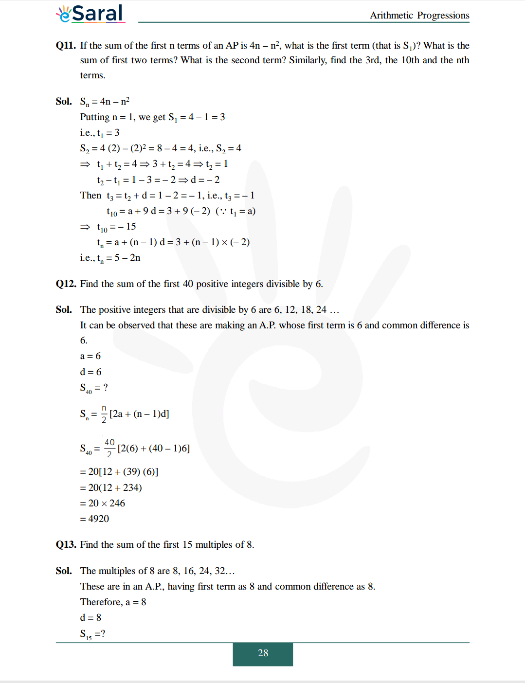 Class 10 Maths Chapter 5 exercise 5.3 solutions Image 10