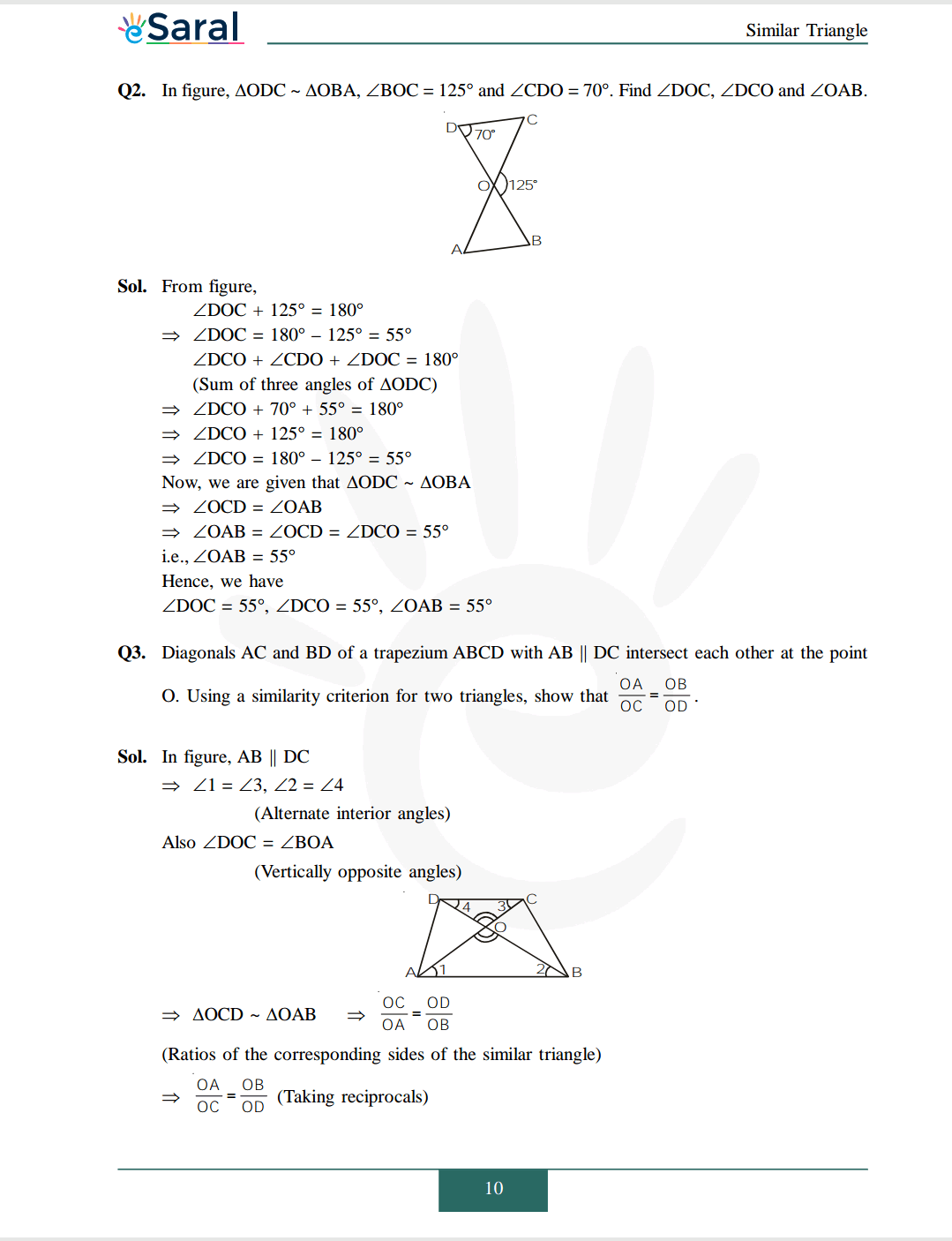 Class 10 Maths Chapter 6 exercise 6.3 solutions Image 3