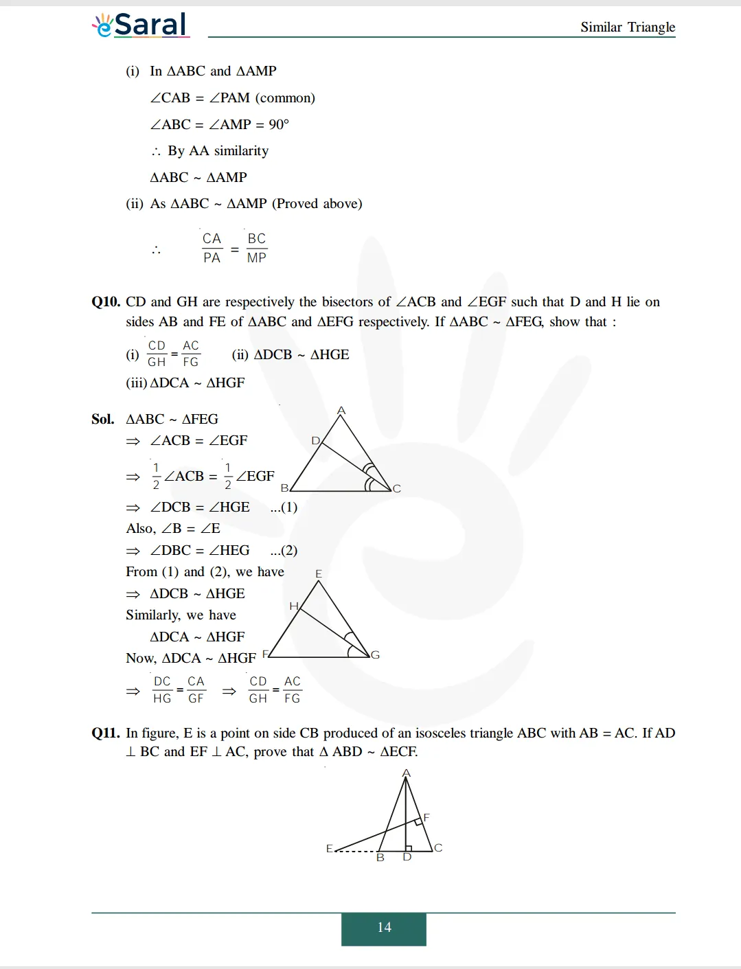 Class 10 Maths Chapter 6 exercise 6.3 solutions Image 7