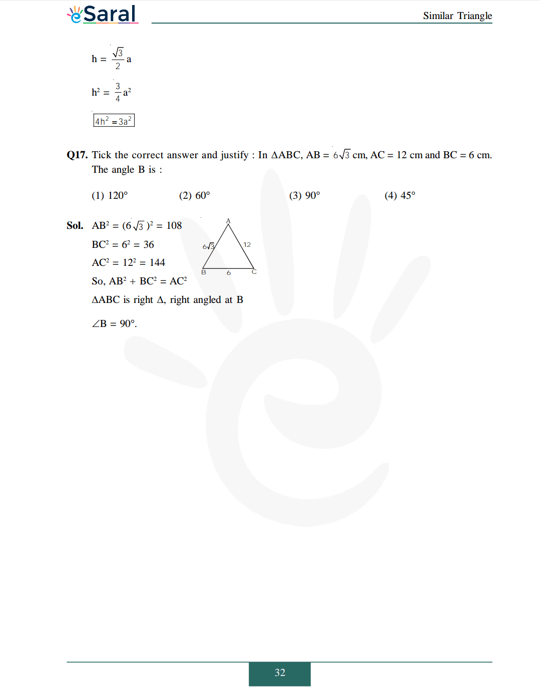 Class 10 Maths Chapter 6 exercise 6.5 solutions Image 9