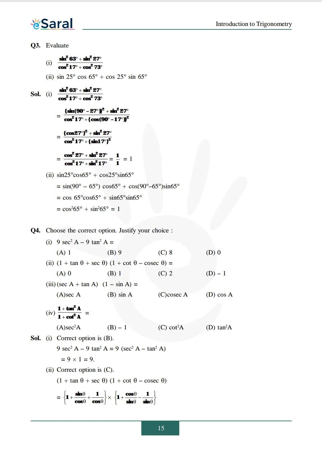 Class 10 Maths Chapter 8 exercise 8.4 solutions image 2