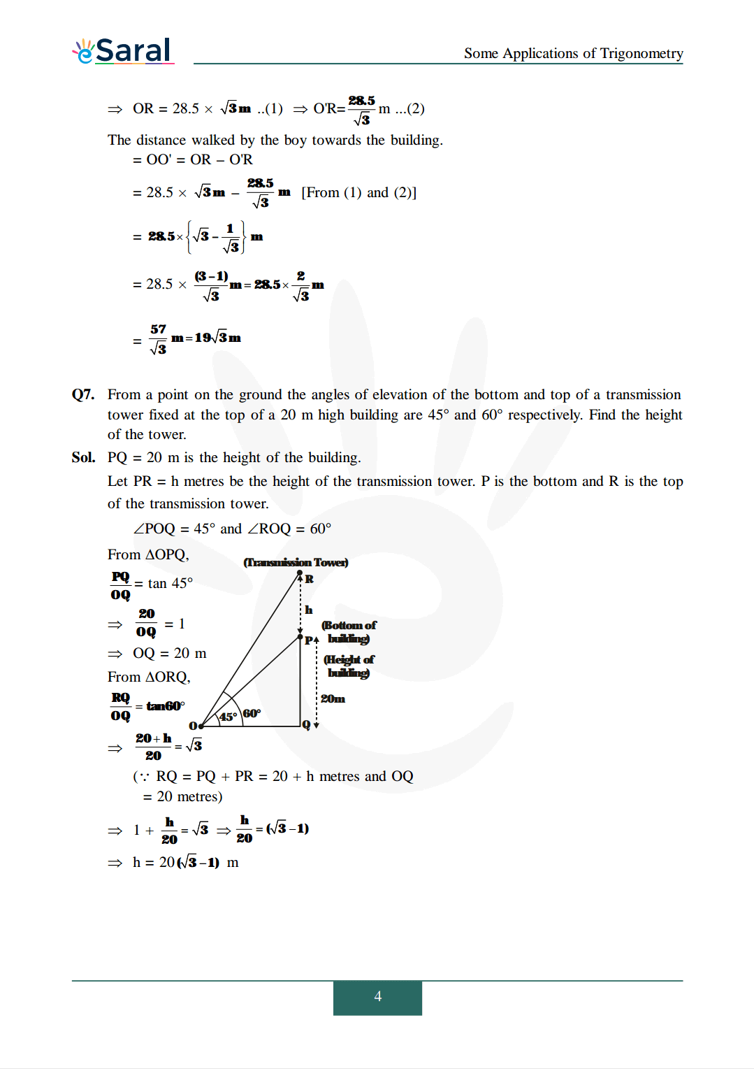 Class 10 Maths Chapter 9 exercise 9.1 solutions image 4