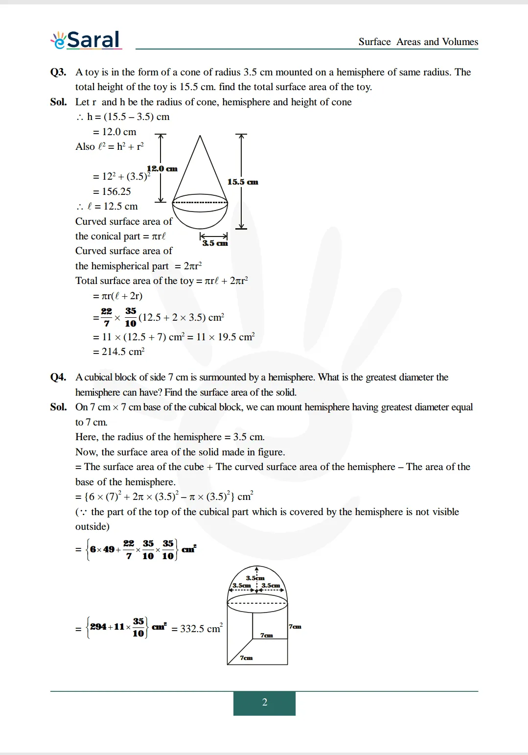 NCERT Solutions for Class 10 Maths chapter 13 Image 3