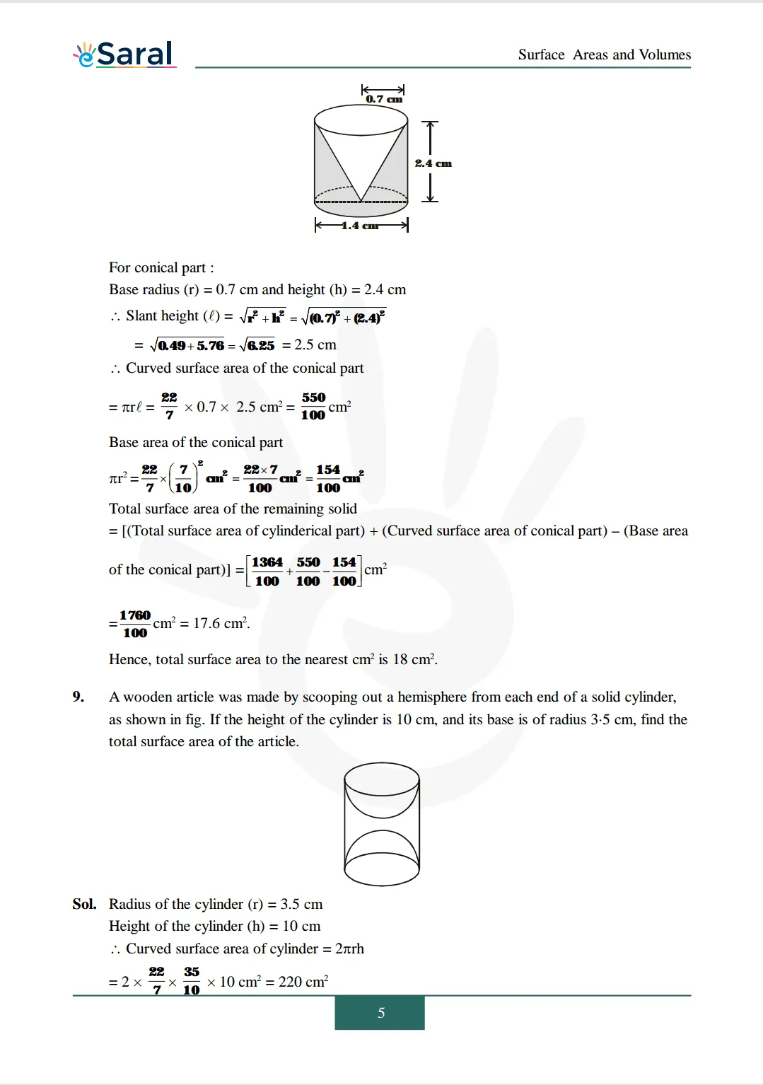 NCERT Solutions for Class 10 Maths chapter 13 Image 6