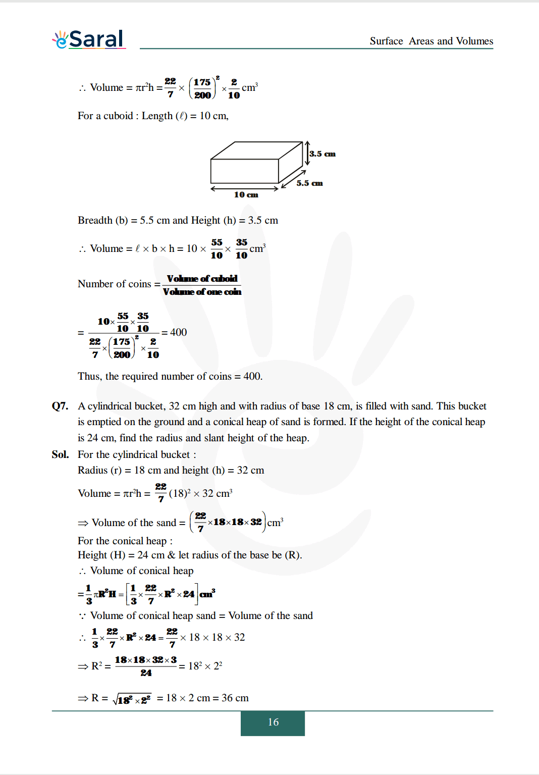 Class 10 Maths Chapter 13 exercise 13.3 solutions Image 4