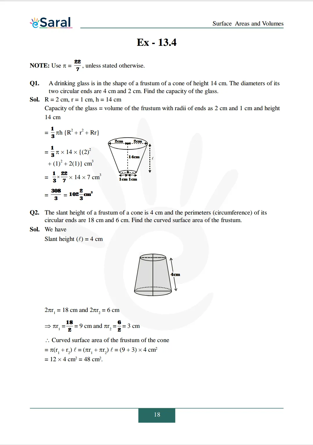 NCERT Solutions for Class 10 Maths chapter 13 Exercise 13.4 Image 1