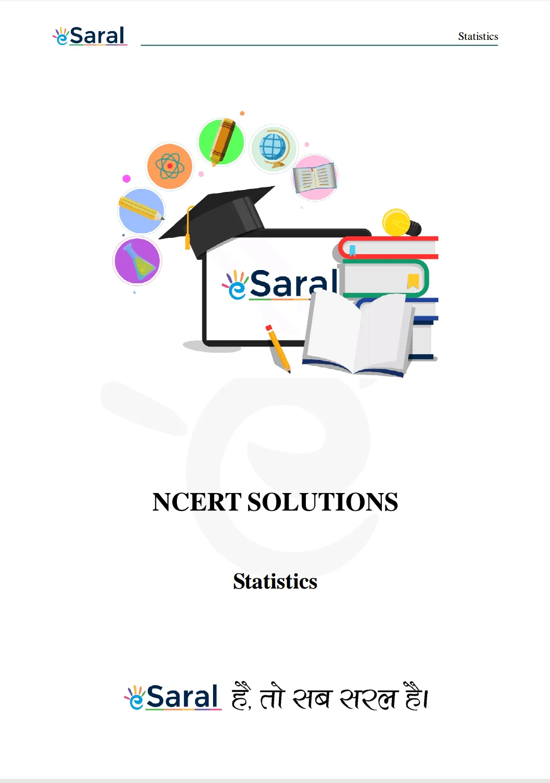 NCERT Solutions for Class 10 Maths chapter 14 Image 1