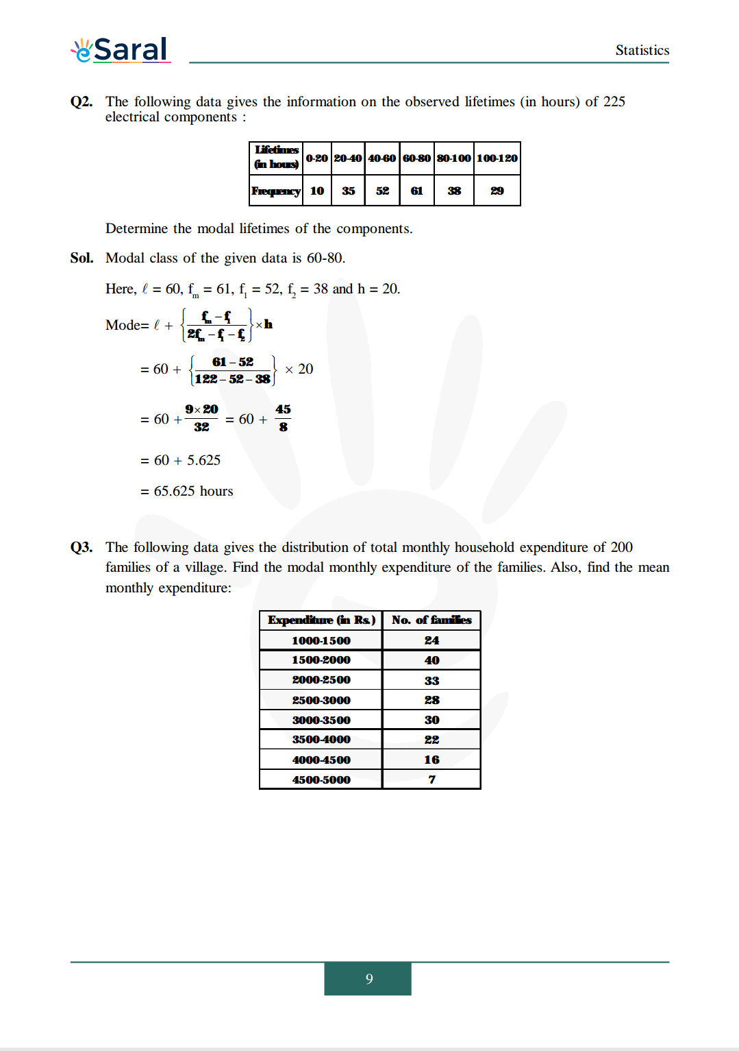 Class 10 Maths Chapter 14 exercise 14.2 solutions Image 2