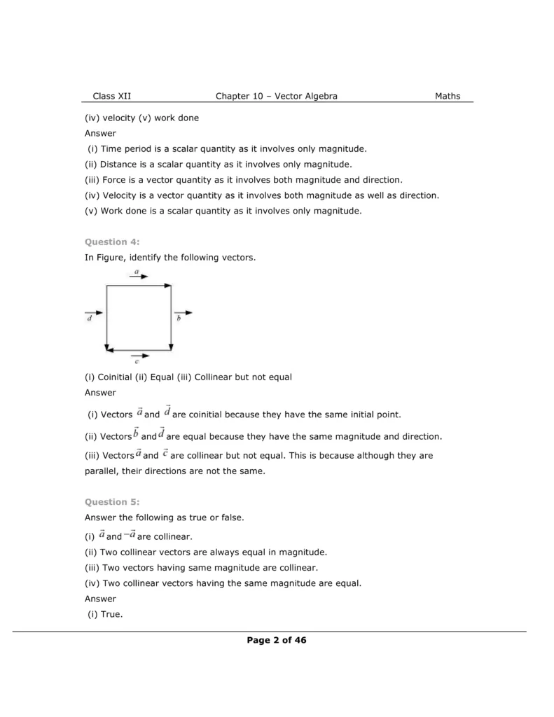 NCERT Solutions for Class 12 Maths chapter 10 Image 2