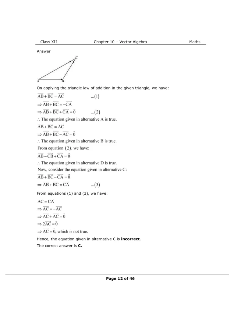 NCERT Class 12 Maths Chapter 10 Exercise 10.2 Solutions Image 9
