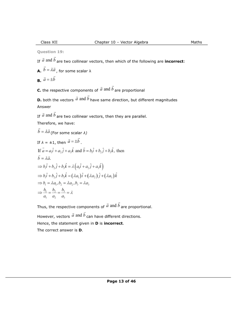 NCERT Class 12 Maths Chapter 10 Exercise 10.2 Solutions Image 10