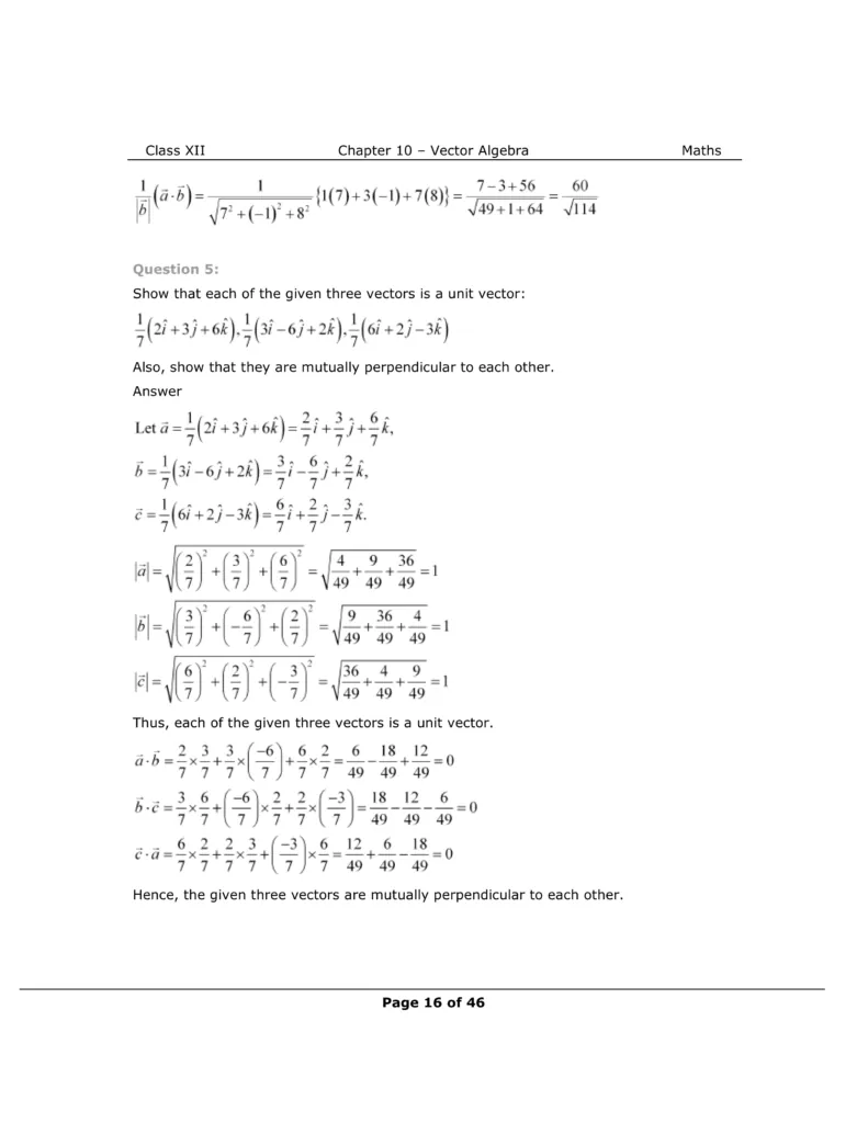 NCERT Class 12 Maths Chapter 10 Exercise 10.3 Solutions Image 3