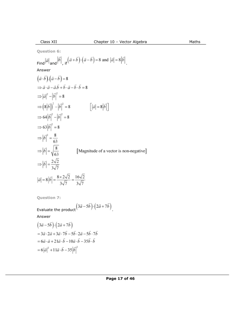 NCERT Class 12 Maths Chapter 10 Exercise 10.3 Solutions Image 4