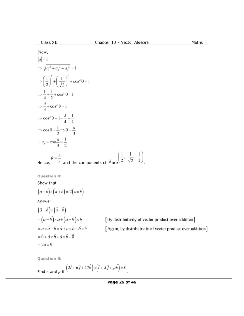 NCERT Class 12 Maths Chapter 10 Exercise 10.4 Solutions Image 3