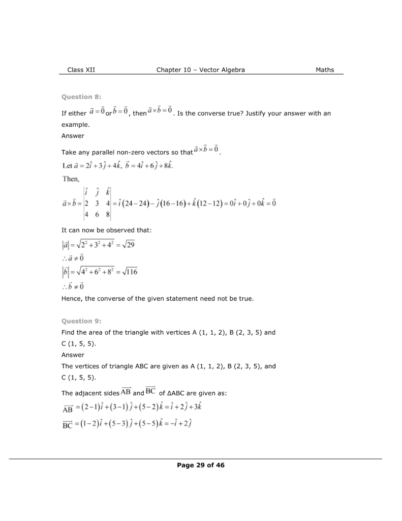 NCERT Class 12 Maths Chapter 10 Exercise 10.4 Solutions Image 6