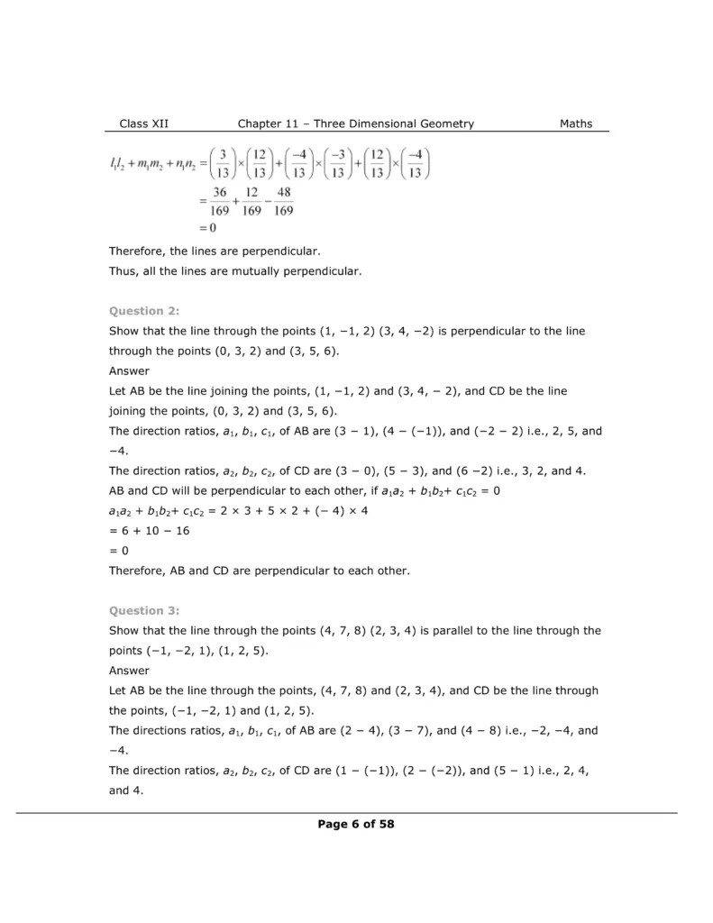 NCERT Solutions for Class 12 Maths chapter 11 Image 6