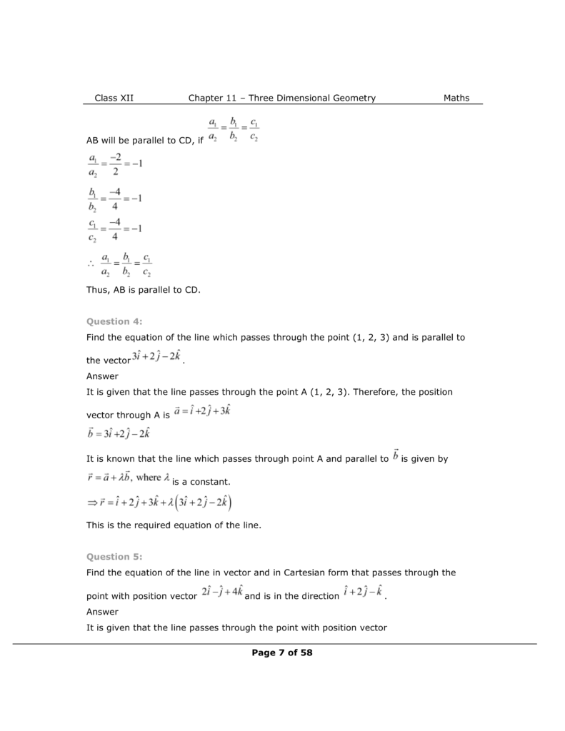 NCERT Solutions for Class 12 Maths chapter 11 Image 7