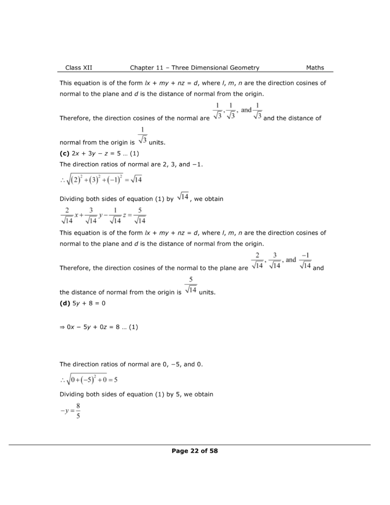 NCERT Class 12 Maths Chapter 11 Exercise 11.3 Solutions Image 2