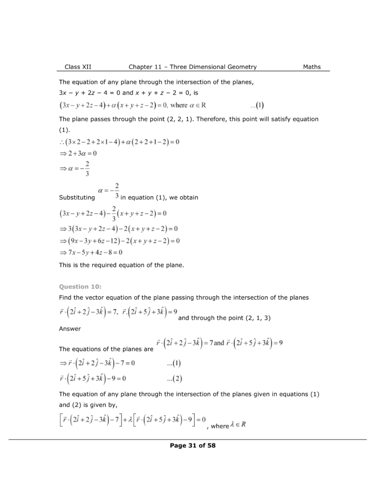 NCERT Class 12 Maths Chapter 11 Exercise 11.3 Solutions Image 11