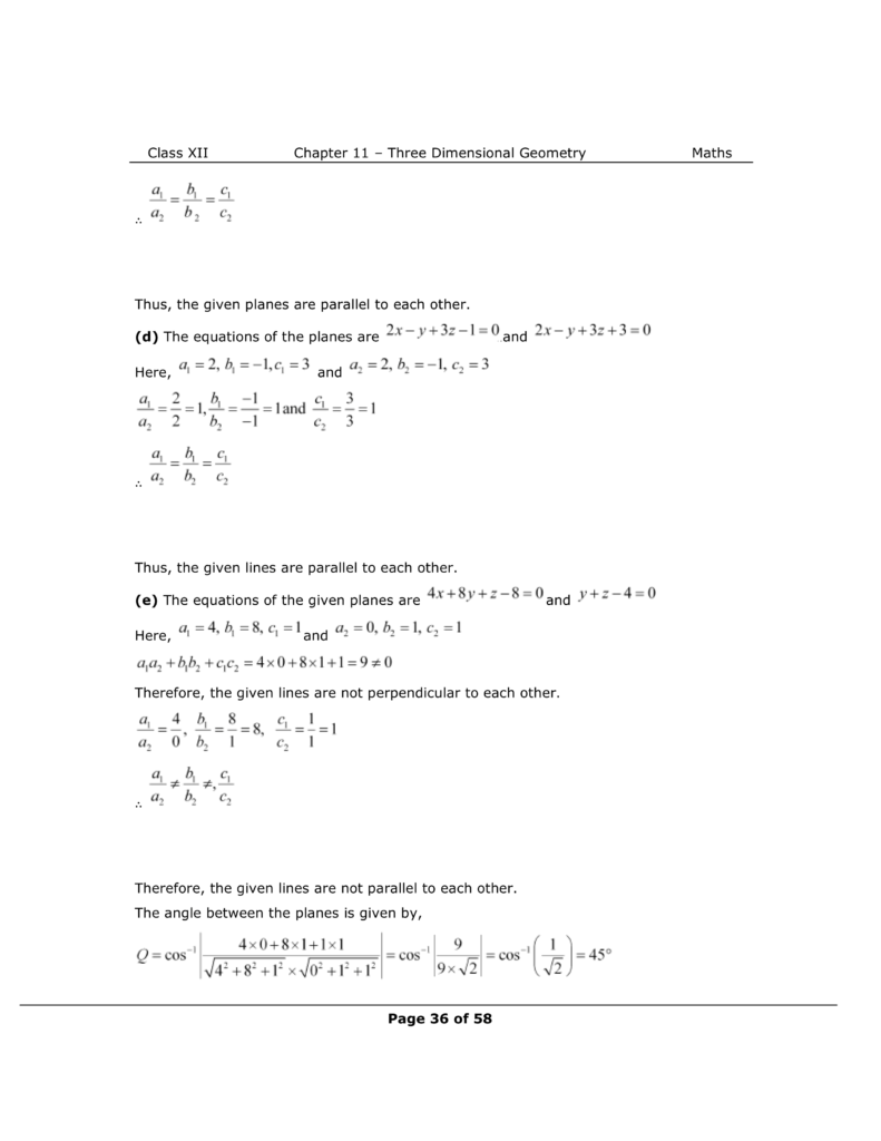 NCERT Class 12 Maths Chapter 11 Exercise 11.3 Solutions Image 16