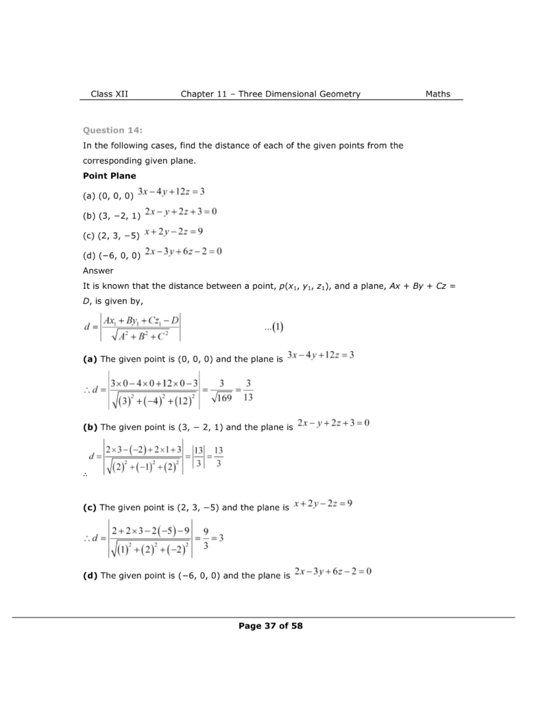 NCERT Class 12 Maths Chapter 11 Exercise 11.3 Solutions Image 17