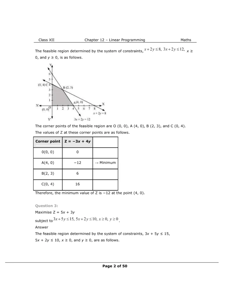 NCERT Class 12 Maths Chapter 12 Exercise 12.1 Solutions Image 2