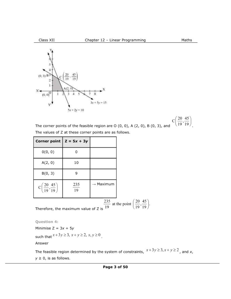 NCERT Solutions for Class 12 Maths chapter 12 Image 3