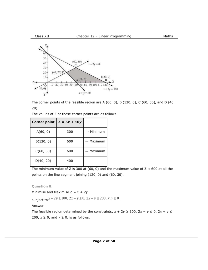 NCERT Solutions for Class 12 Maths chapter 12 Image 7