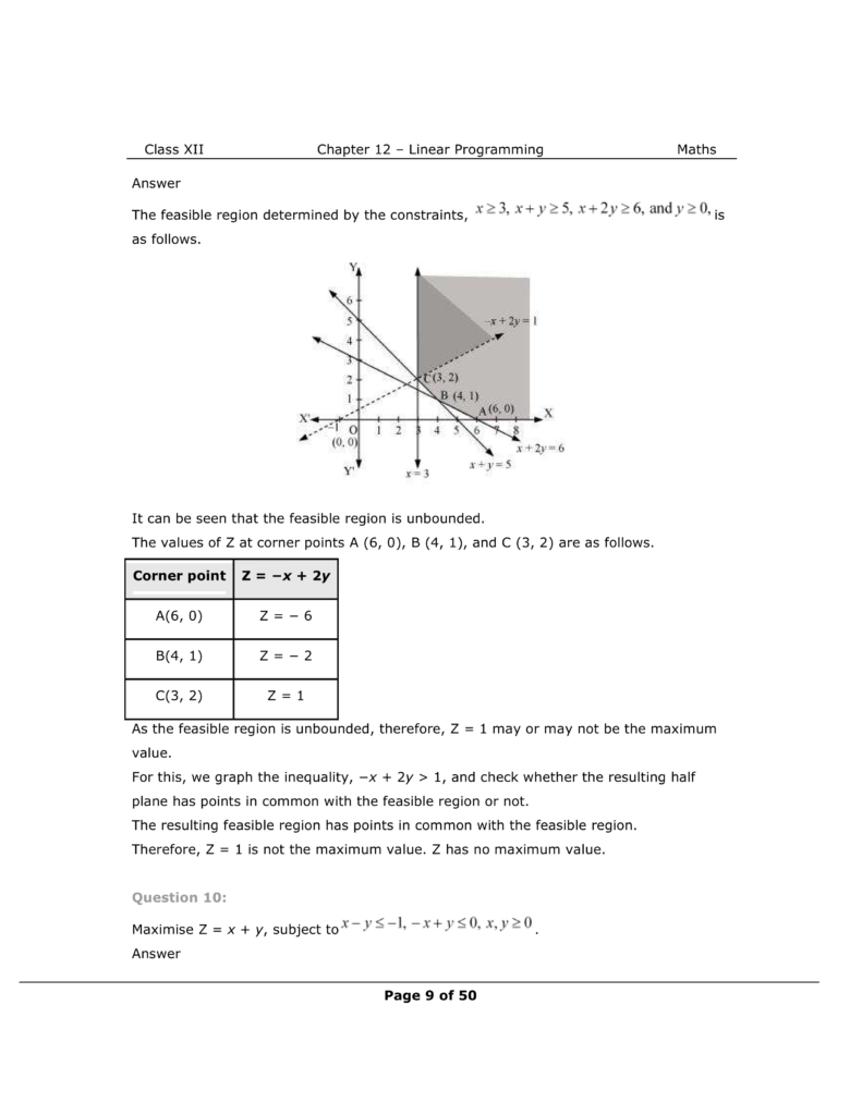 NCERT Solutions for Class 12 Maths chapter 12 Image 9