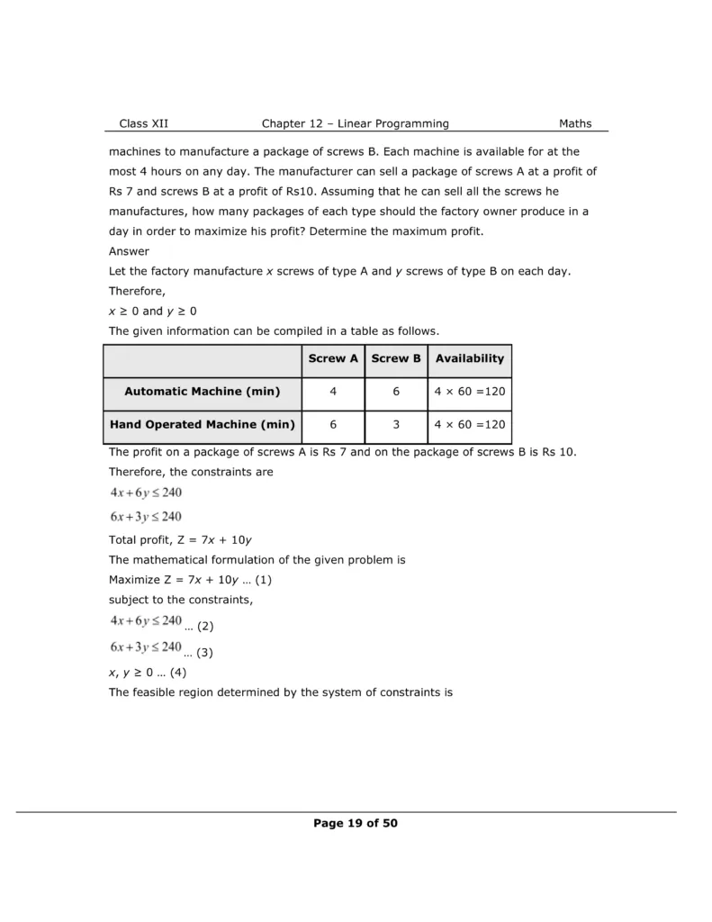NCERT Class 12 Maths Chapter 12 Exercise 12.2 Solutions Image 9