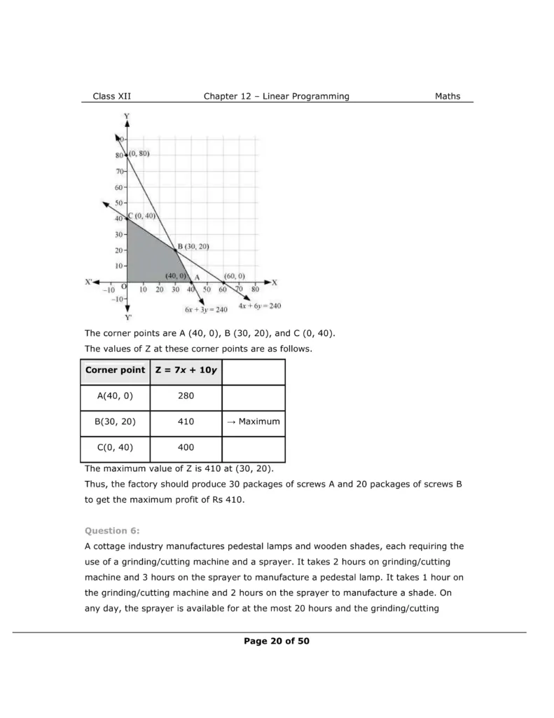 NCERT Class 12 Maths Chapter 12 Exercise 12.2 Solutions Image 10