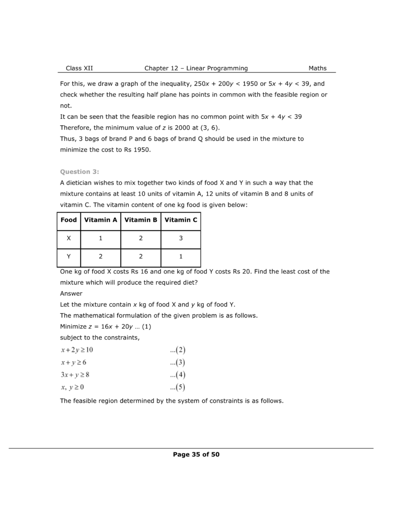 NCERT Solutions For Class 12 Maths Chapter 12 Miscellaneous Exercise Image 4