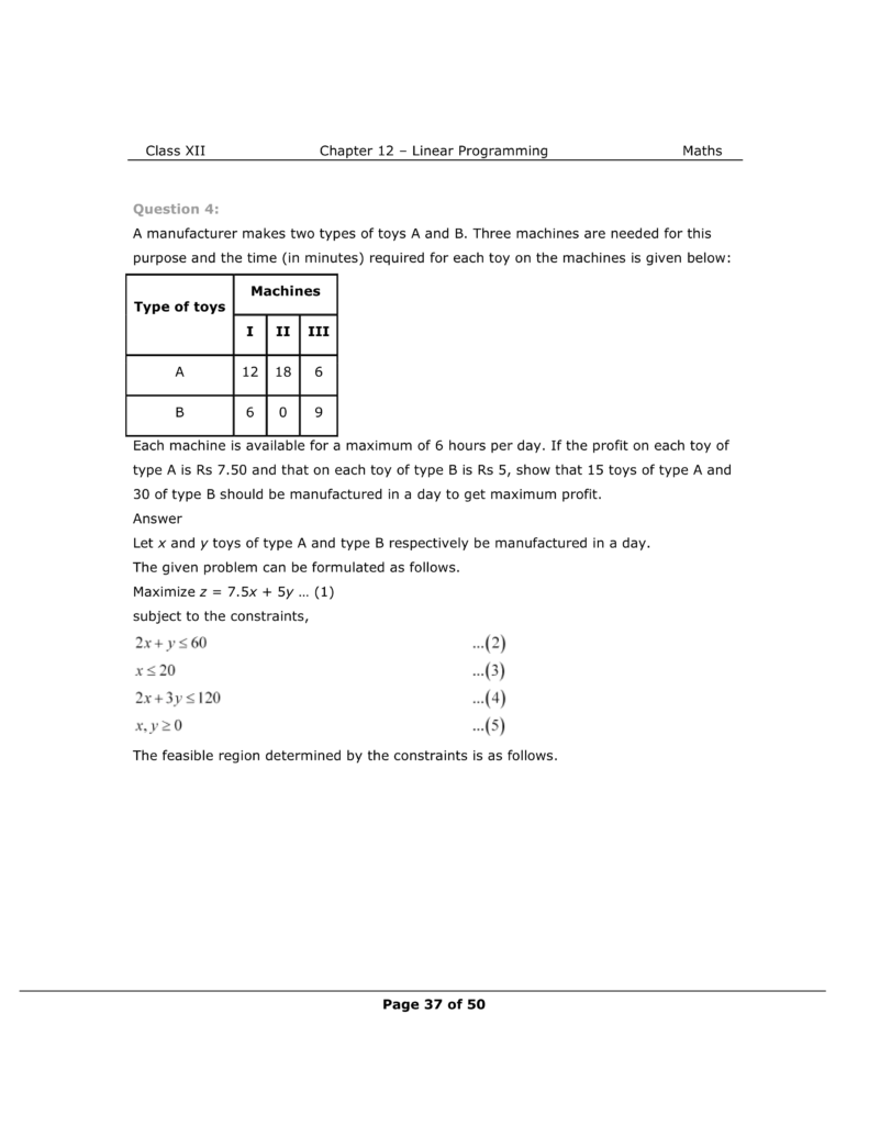 NCERT Solutions For Class 12 Maths Chapter 12 Miscellaneous Exercise Image 6