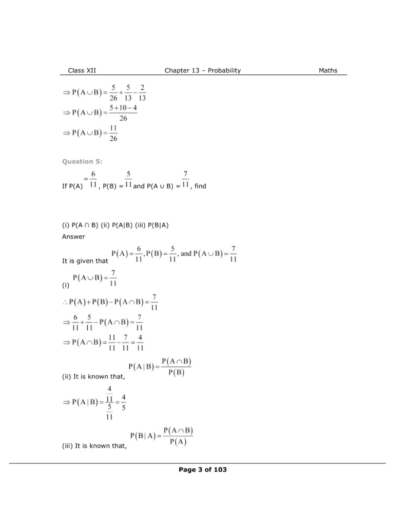 NCERT Class 12 Maths Chapter 13 Exercise 13.1 Solutions Image 3