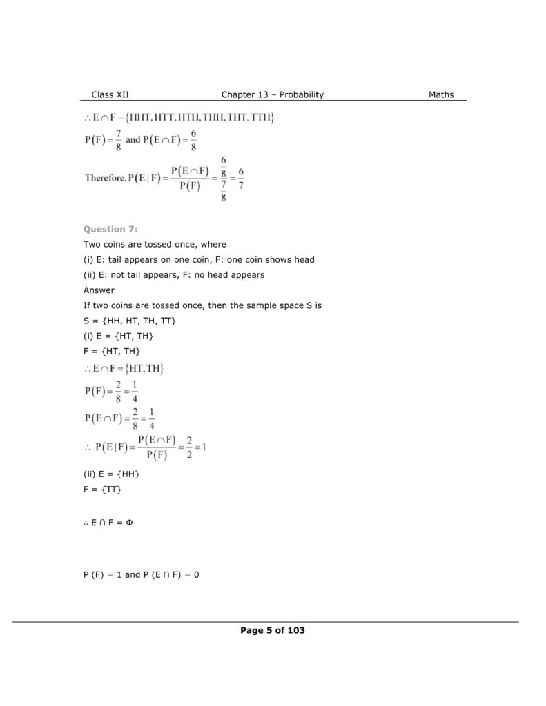 NCERT Class 12 Maths Chapter 13 Exercise 13.1 Solutions Image 5
