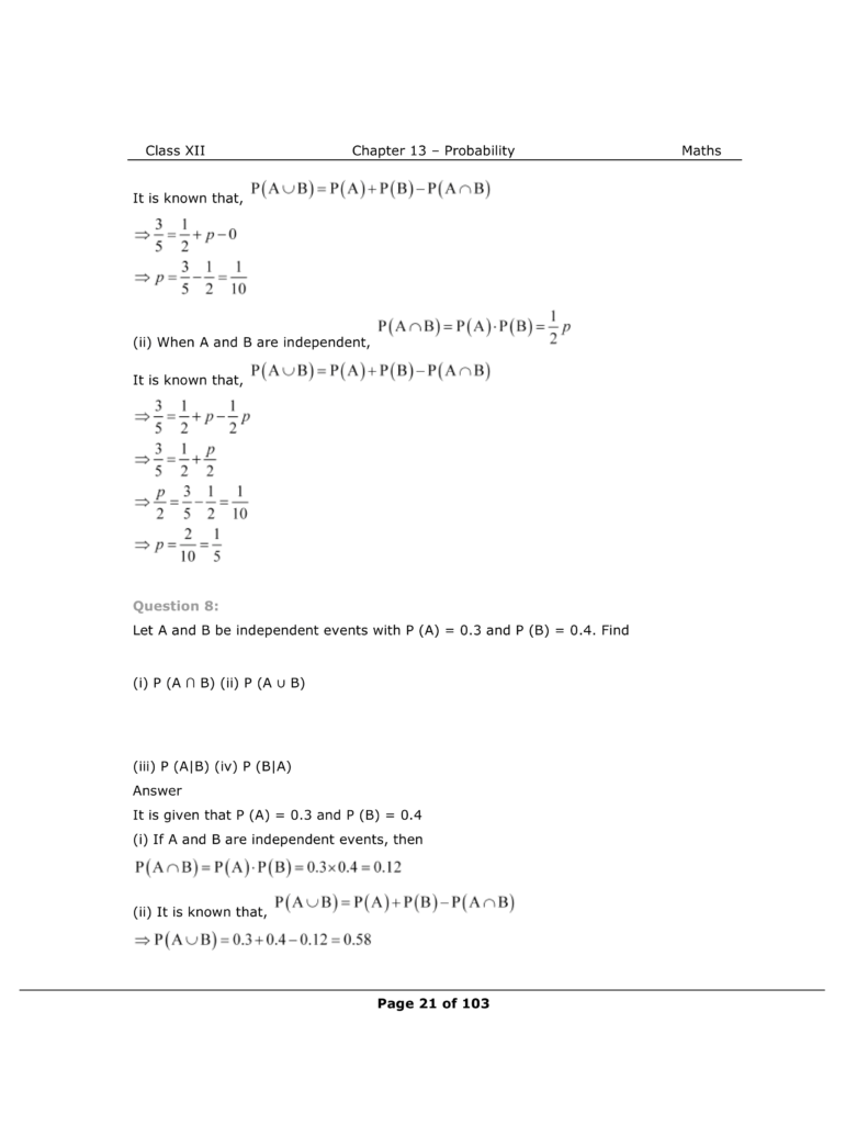 NCERT Class 12 Maths Chapter 13 Exercise 13.2 Solutions Image 5