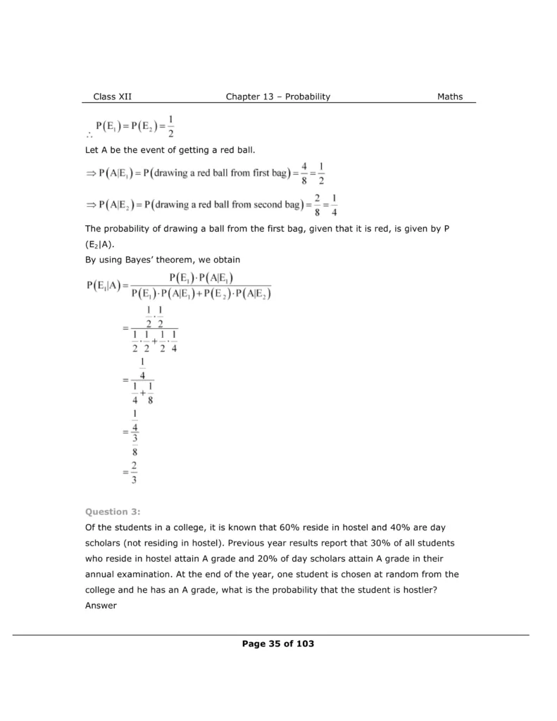 NCERT Class 12 Maths Chapter 13 Exercise 13.3 Solutions Image 2