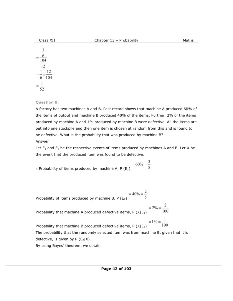 NCERT Class 12 Maths Chapter 13 Exercise 13.3 Solutions Image 9