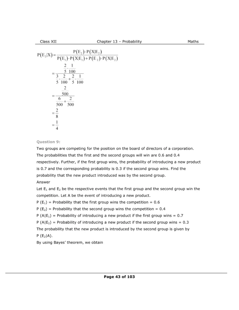 NCERT Class 12 Maths Chapter 13 Exercise 13.3 Solutions Image 10