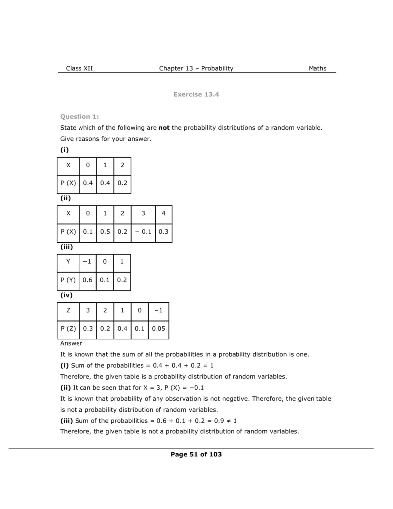 NCERT Class 12 Maths Chapter 13 Exercise 13.4 Solutions Image 1