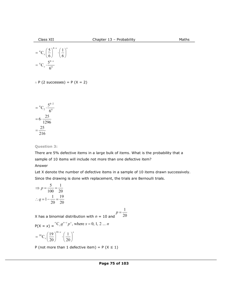 NCERT Class 12 Maths Chapter 13 Exercise 13.5 Solutions Image 3