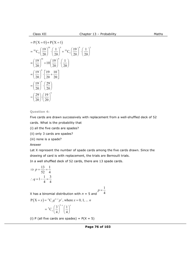 NCERT Class 12 Maths Chapter 13 Exercise 13.5 Solutions Image 4