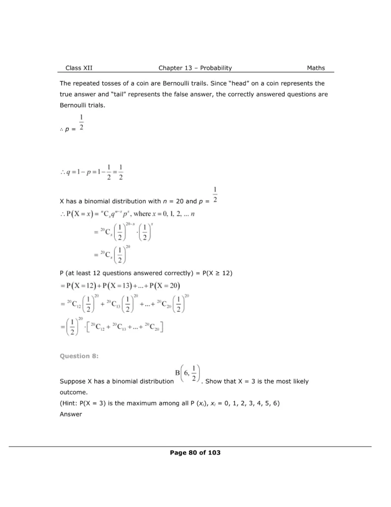 NCERT Class 12 Maths Chapter 13 Exercise 13.5 Solutions Image 8
